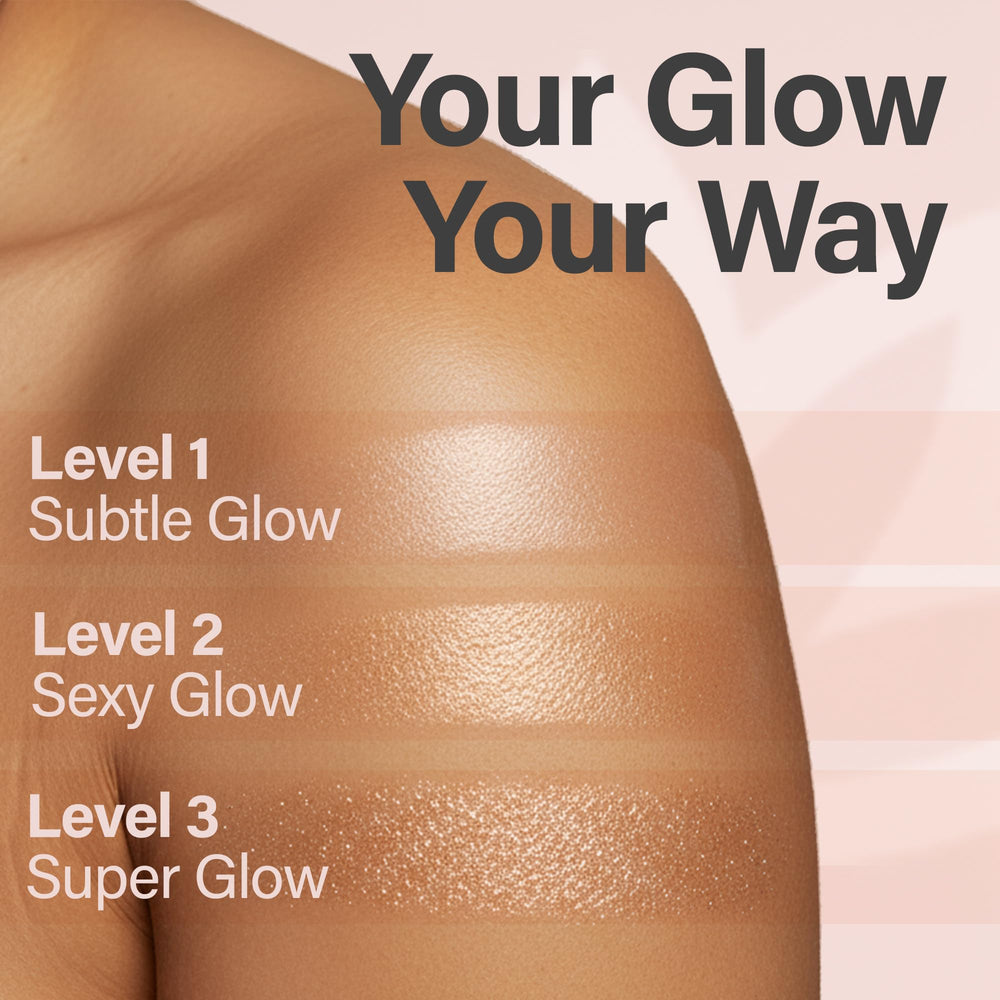 Glimmer Goddess suitable for all skin types provides easy nourishment.