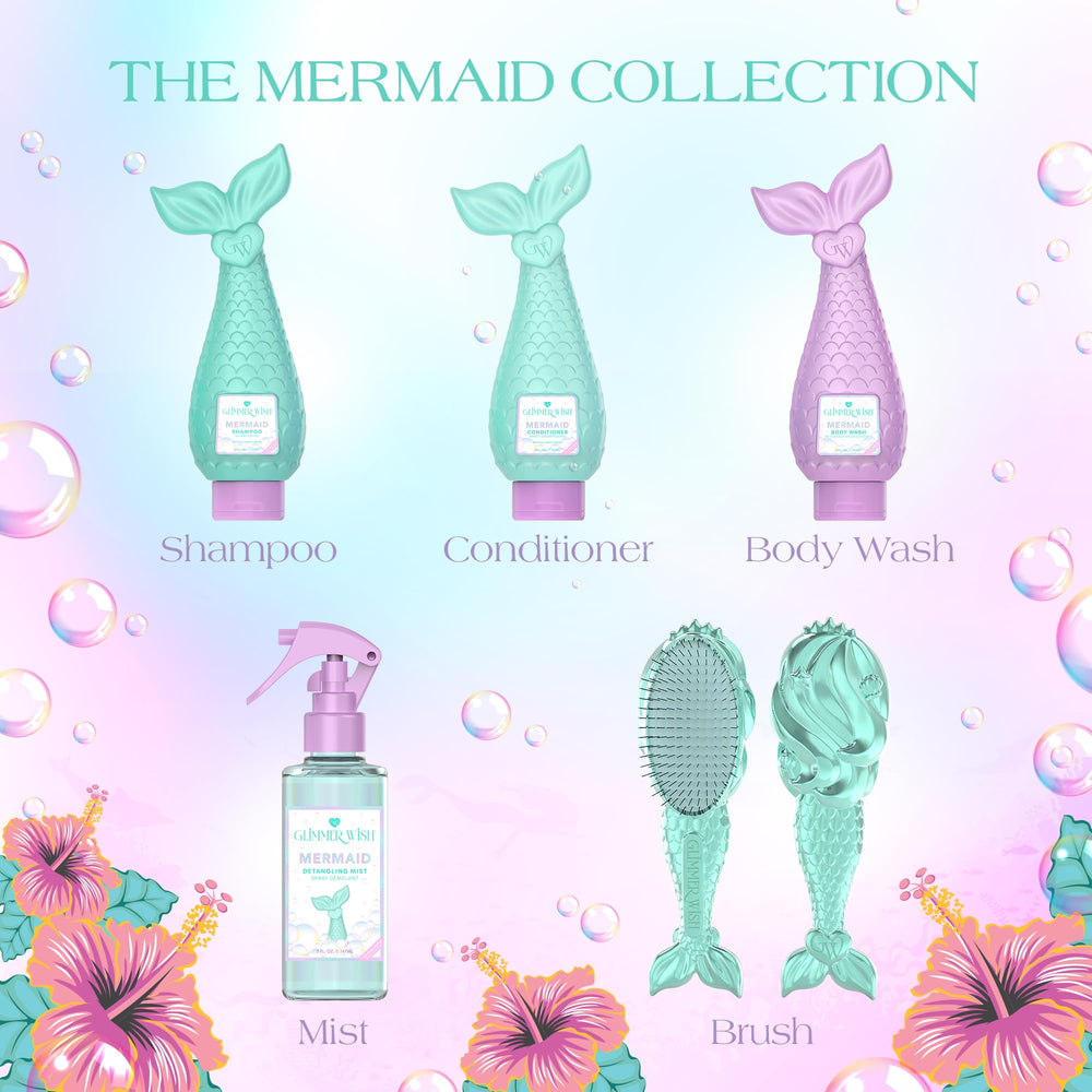 Kid-friendly mermaid-themed design makes routine feel magical.