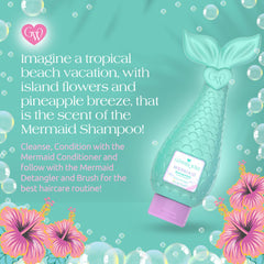 Glimmer Wish Mermaid shampoo tropical scent brightens kids' bath ritual.
