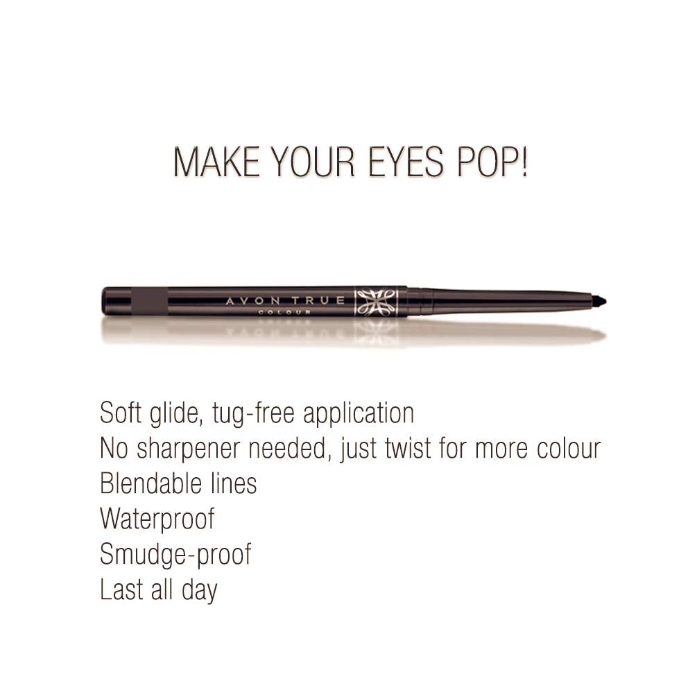 Glimmersticks Avon Majestic Plum glossy finish enhances bold eye looks