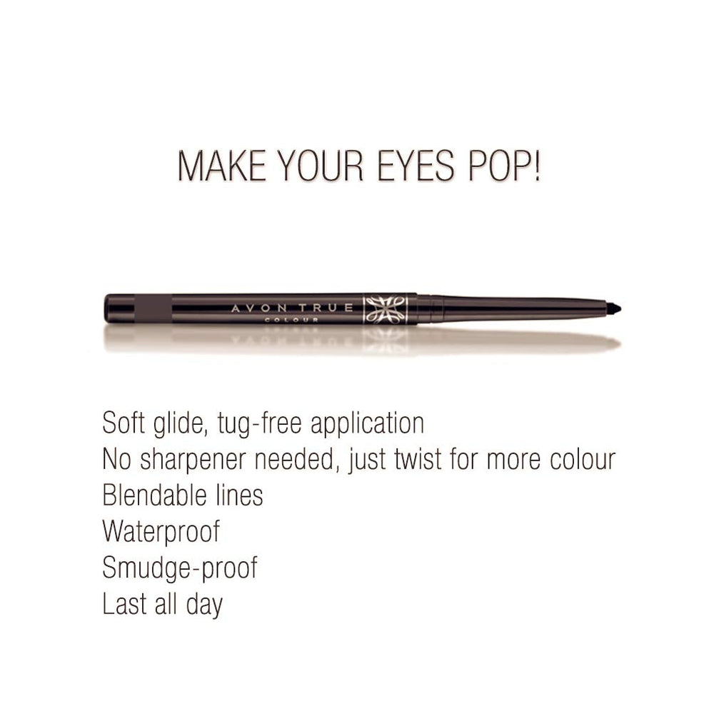 Glimmersticks Avon Majestic Plum glossy finish enhances bold eye looks