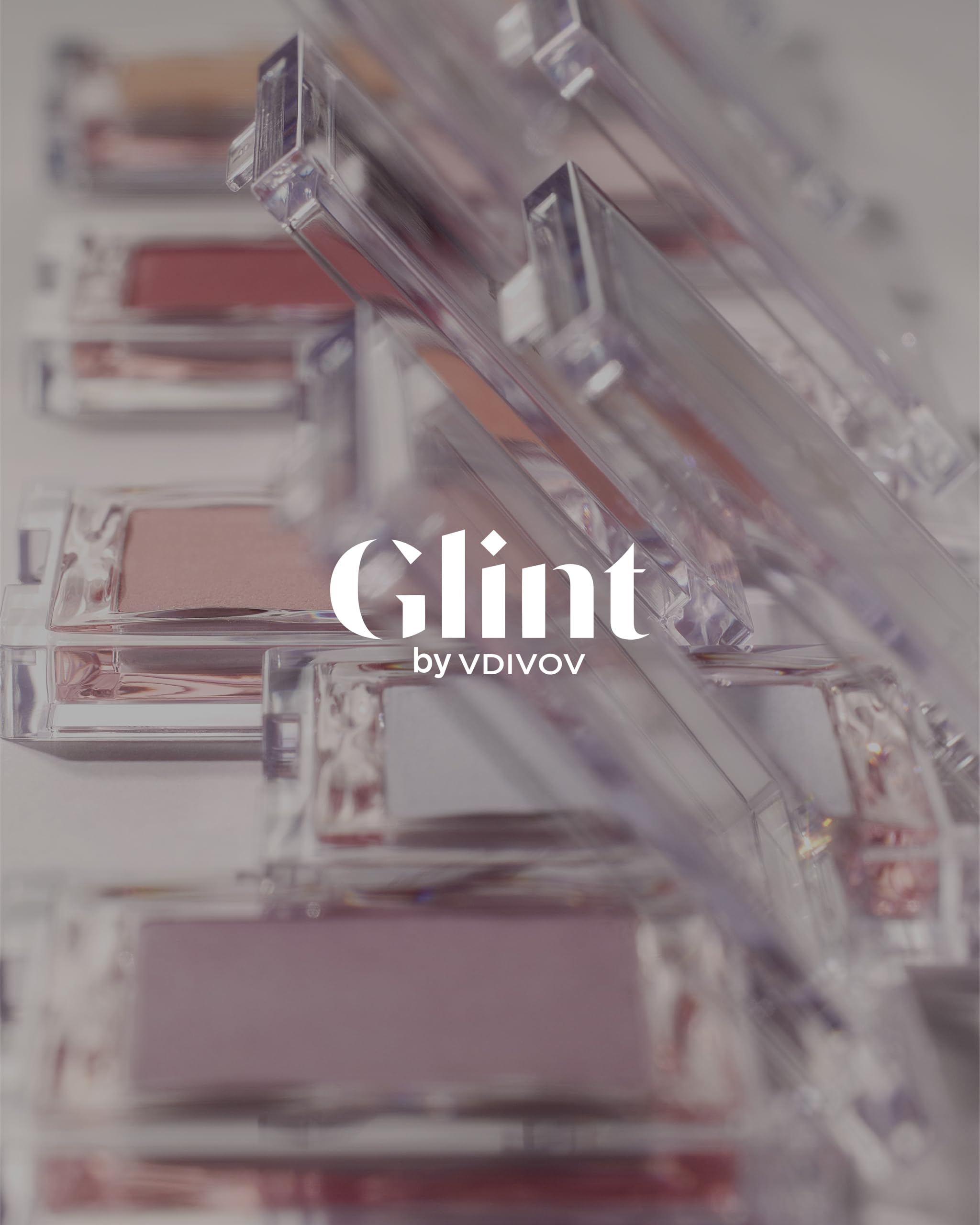 Glint Baked Blush Citrus Pop dew-like glow across features.