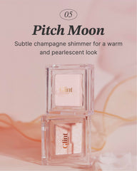 Glint Dewy Highlighter swatch on skin for dewy radiance.