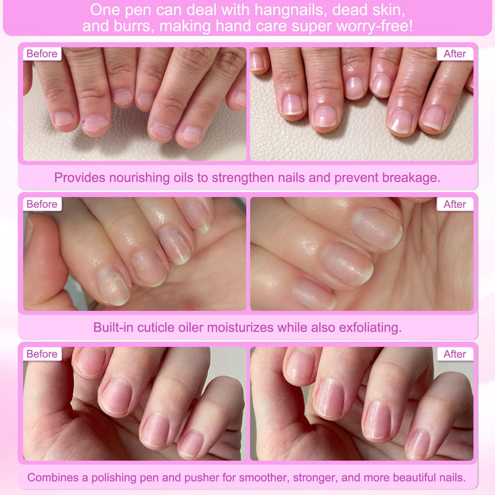 Glintor portable cuticle push and clean tool for daily maintenance.