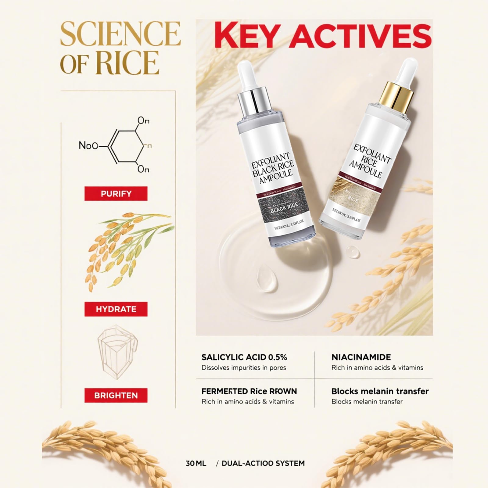 Use on face and body for gentle exfoliation and moisture with Gliowia