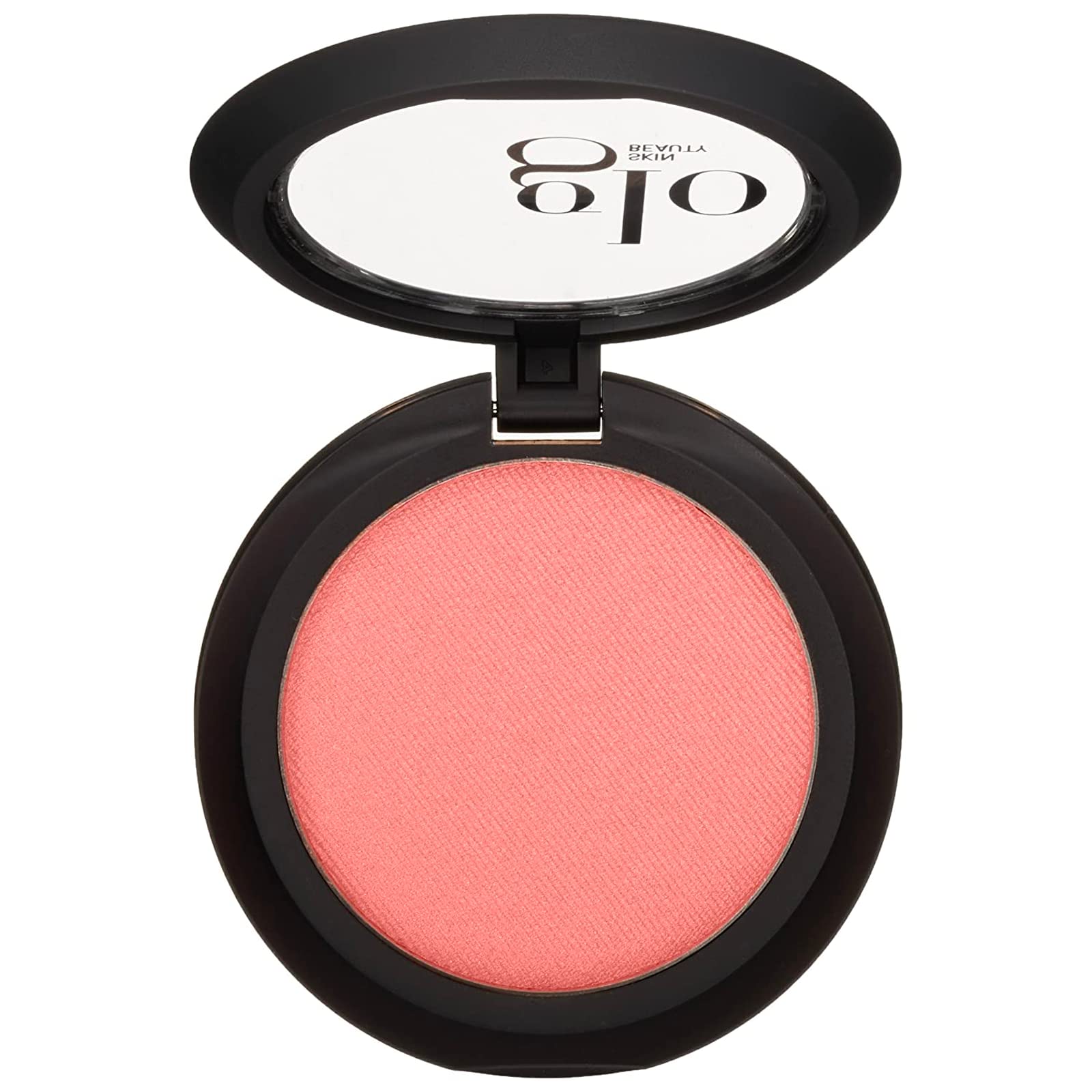 Glo Skin Beauty Papaya blush shimmer finish adds subtle glow for evenings.