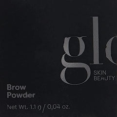 Glo Skin Beauty Brow Powder Duo application demonstrating precise filling