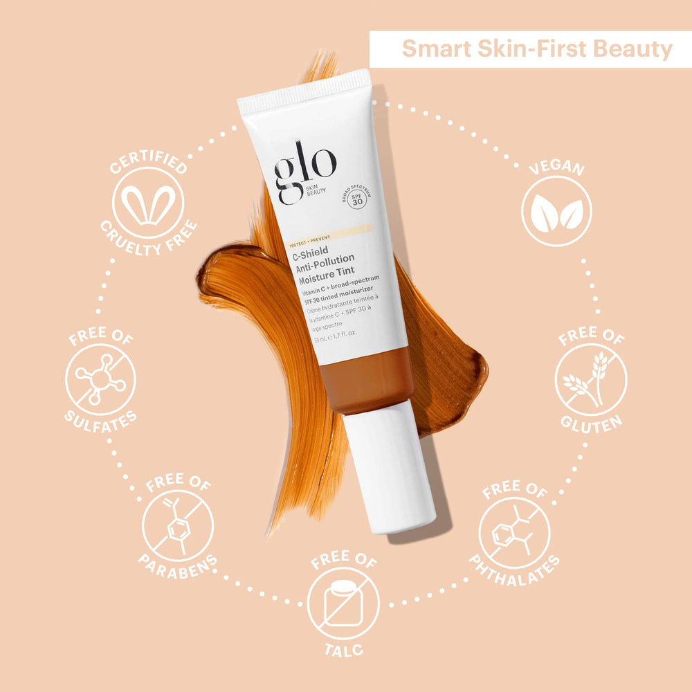 Glo Skin Beauty C-Shield weightless tint glides on for natural look
