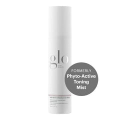 Glo Skin Beauty HA-Revive Hyaluronic Mist bottle delivering refreshing hydration on the go