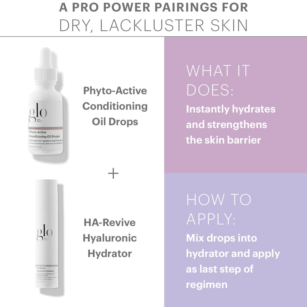 HA-Revive displayed on bathroom shelf in a skincare setup