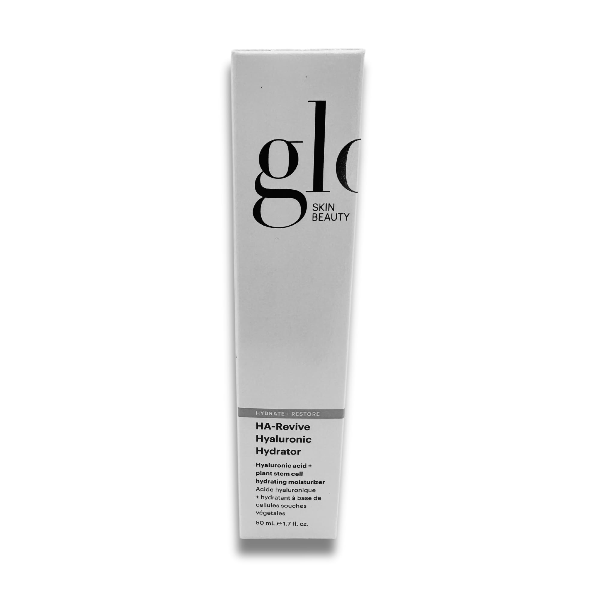 Lightweight finish of HA-Revive hydrator shown on skin