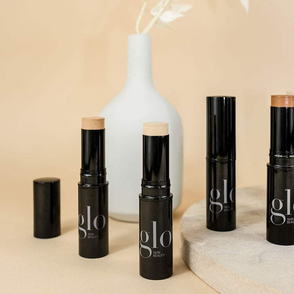 Glo Skin Beauty HD Mineral Foundation Stick shade range with 12 options