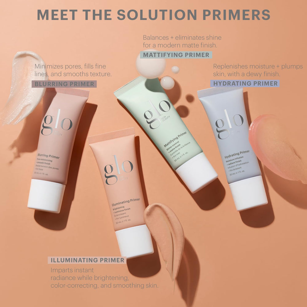Glo Skin Beauty Hydrating Primer ingredients mango, pomegranate, gardenia for moisture