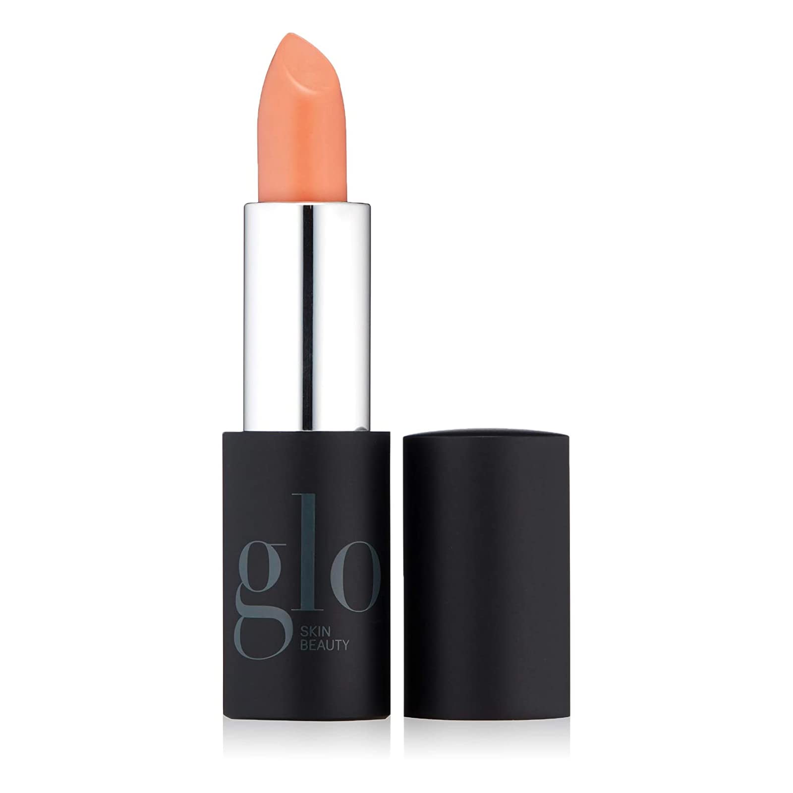 Glo Skin Beauty Lipstick Dune warm nude cap closed for travel-friendly use.