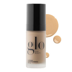 Glo Skin Beauty Luminous Foundation Tahini bottle for a soft, radiant finish