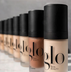 Porcelain shade swatch showing smooth coverage and natural glow.