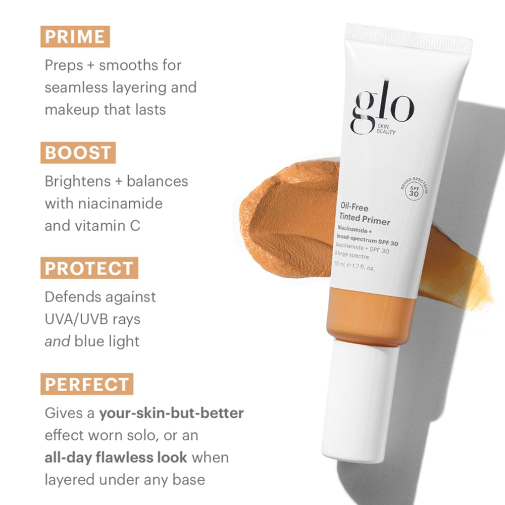 Glo Skin Beauty Niacinamide and Vitamin C ingredients support gentle skin.