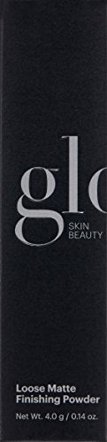 Glo Skin Beauty oil-absorbing rice powder close-up showing shine reduction