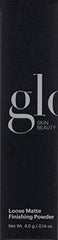Glo Skin Beauty oil-absorbing rice powder close-up showing shine reduction