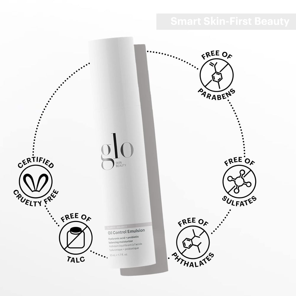 Glo Skin Beauty Oil Control Emulsion matte finish ideal for oily T-zone