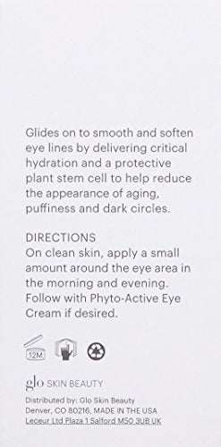 Glo Skin Beauty Phyto-Active Eye Serum being applied around the eye area