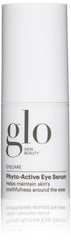Glo Skin Beauty Phyto-Active Eye Serum bottle, hydrating texture for smoother under-eye skin