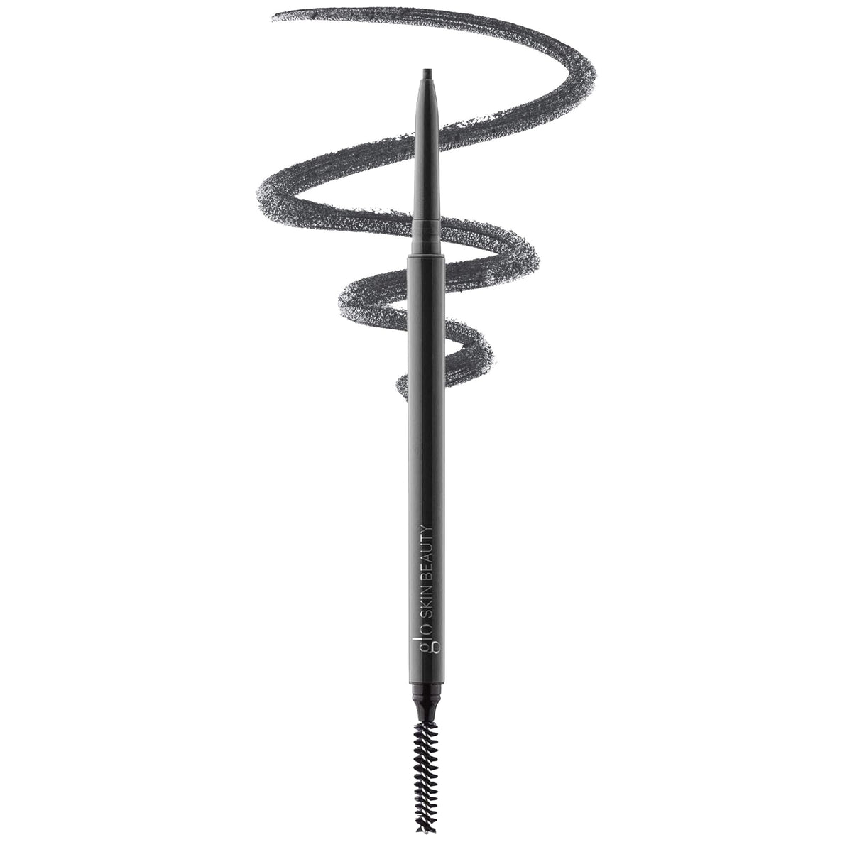 Glo Skin Beauty Precise Micro Browliner Cinder close-up for natural, defined brows