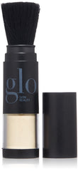 Glo Skin Beauty redness-relief powder jar showing a calmer complexion