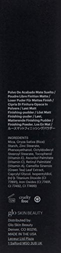 Glo Skin Beauty translucent powder swatch on skin