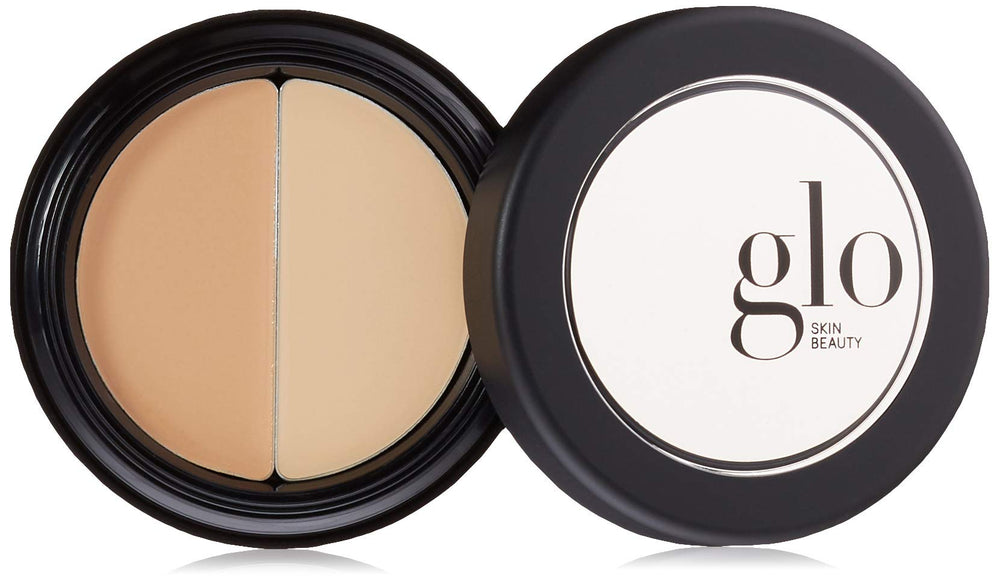 Glo Skin Beauty Under Eye Concealer Duo front view shows dual shades for custom blending.