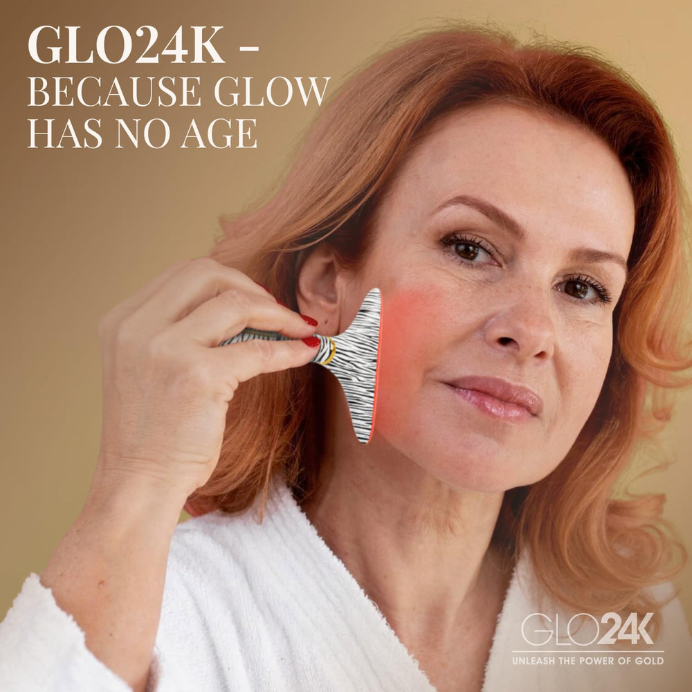 GLO24K sleek look makes it an appealing gift for beauty lovers.