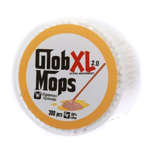Glob Mops XL in-use view emphasizing smooth insert and reduced lint.