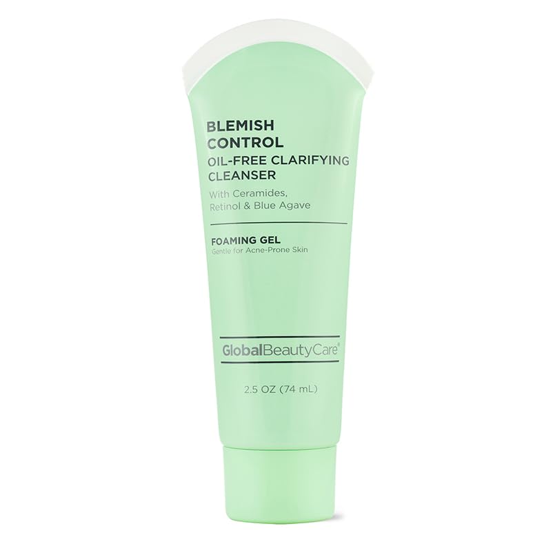 Global Beauty Care Blemish Kit scrub exfoliation highlights gentle, brightening texture for smoother skin.