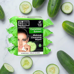 Global Beauty Care 120-count wipes close-up showing soft texture.