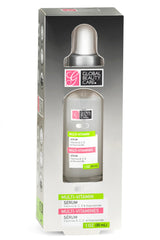 Global Beauty Care Multi-Vitamin Serum bottle promotes hydration and revitalized-looking skin