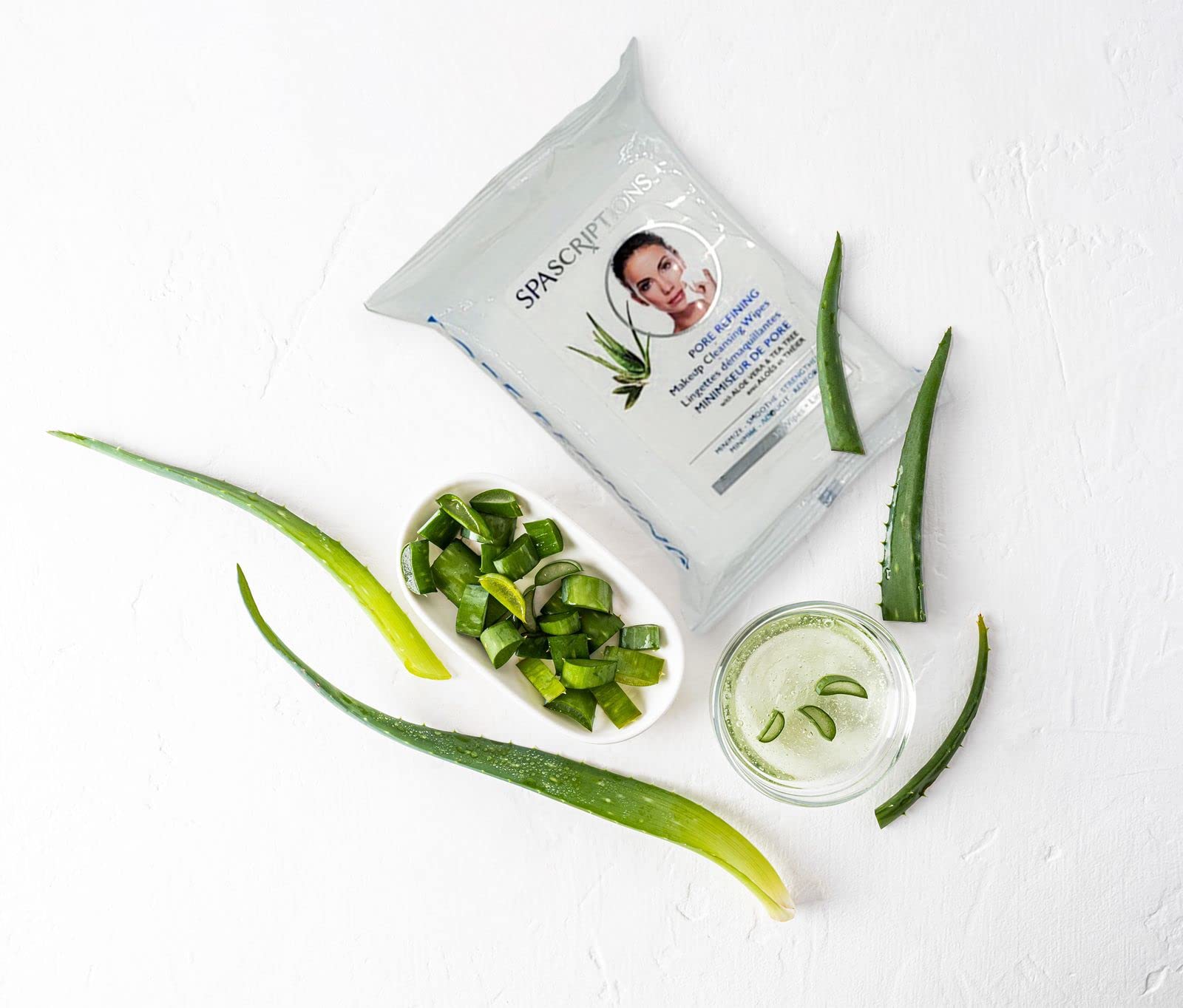 Global Beauty Care Spascriptions coconut oil wipe delivers deep hydration