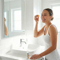 Global Beauty Care Vitamin C Serum dropper/pump enables easy, precise application