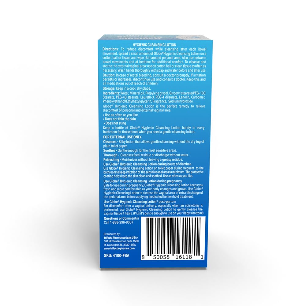Globe Hygienic Cleansing Lotion on-the-go travel care