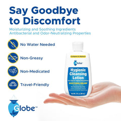 Globe Hygienic Cleansing Lotion 3-pack packaging