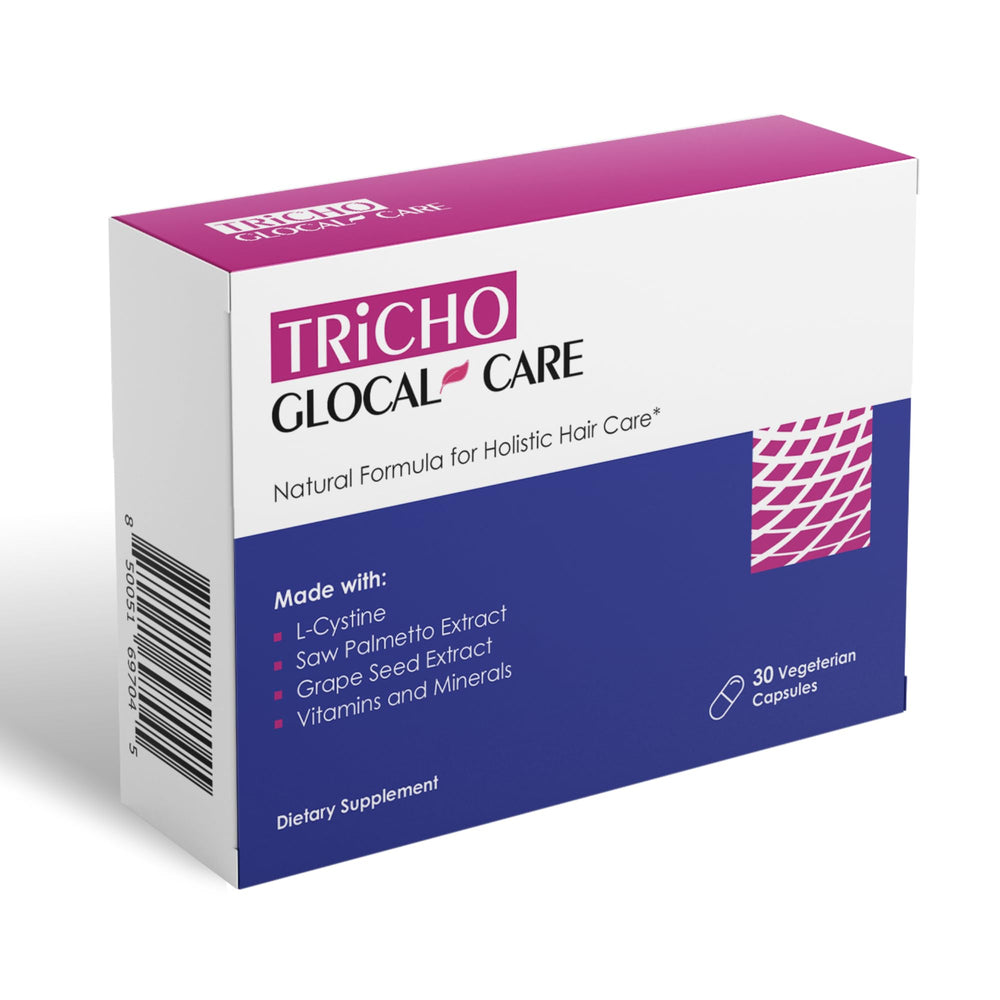 GlocalCare Tricho bottle pour for easy daily use supporting hair health