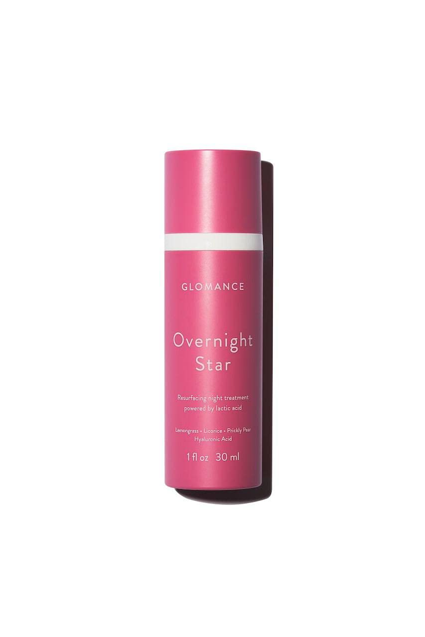 GLOMANCE Overnight Star bottle for nighttime hydration and brighter, more even tone.