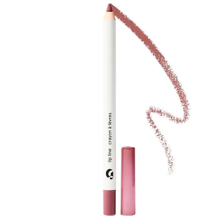 Glossier Bit Lip Liner pencil tip for precise definition.