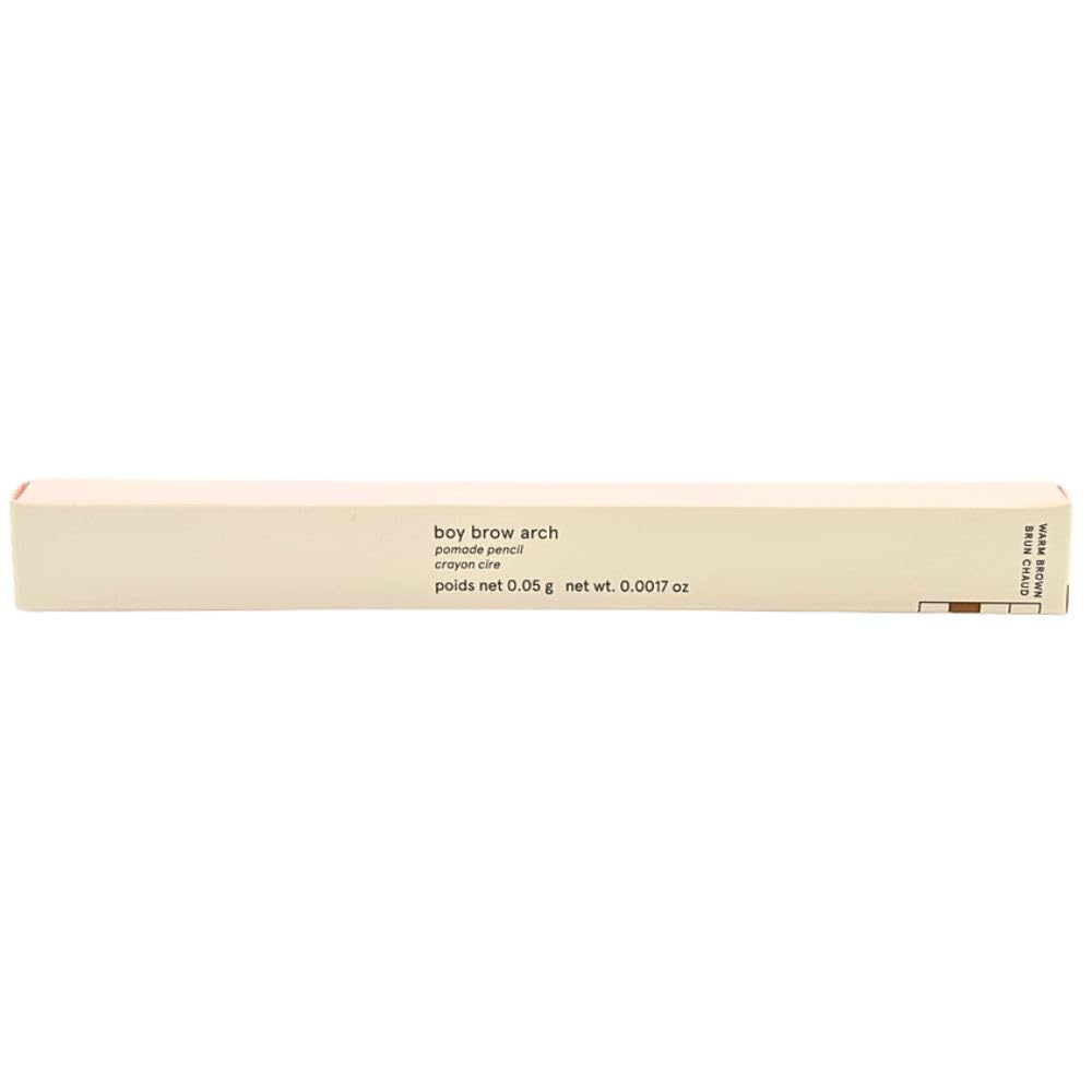 Glossier Boy Brow Arch 2-in-1 edge stroke for precise, natural brow definition.