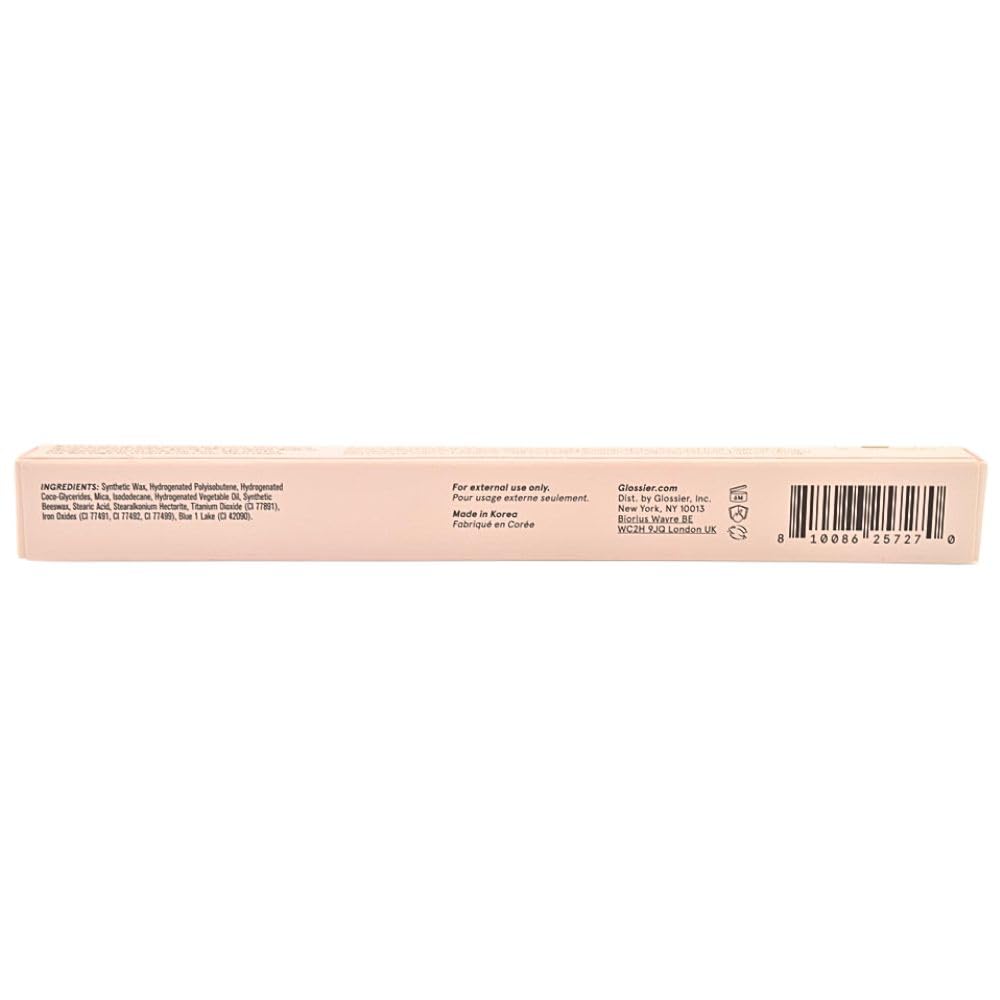 Glossier Boy Brow Arch 2-in-1 flat side fill for fuller, dimensional brows.