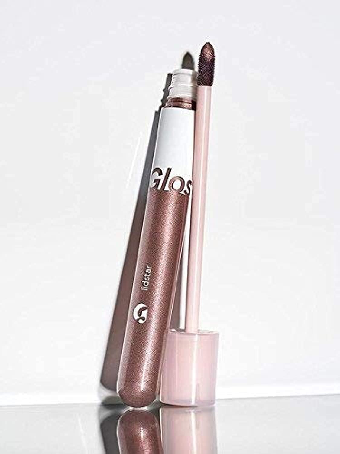 Glossier Lidstar Fawn glossy eye tint for natural, buildable eyelid shine.