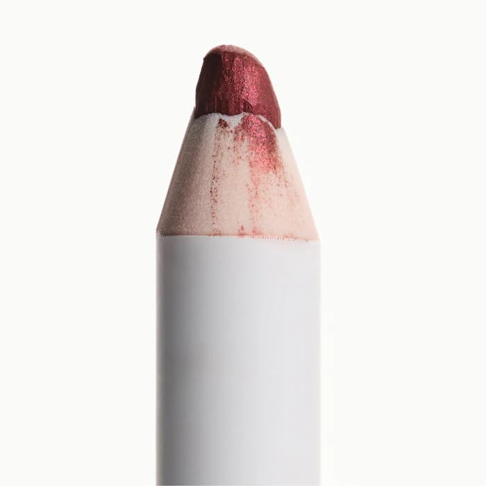 Glossier Lip Liner Black Cherry twist-up packaging for on-the-go touchups.
