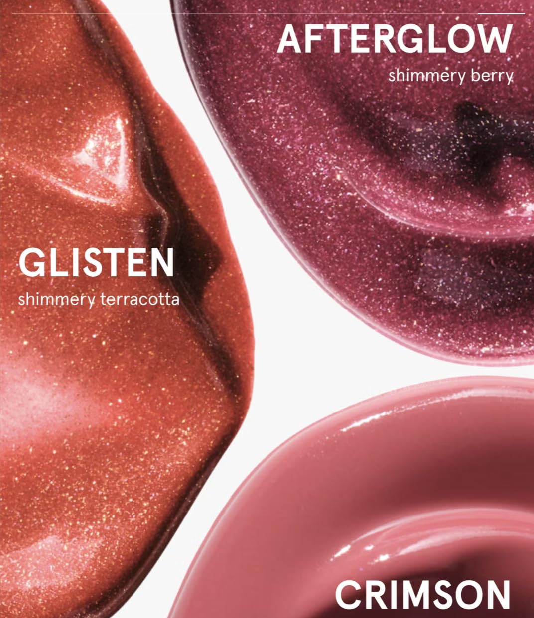 Glossier Cloud Paint Trio holiday tin packaging for gifting and display.