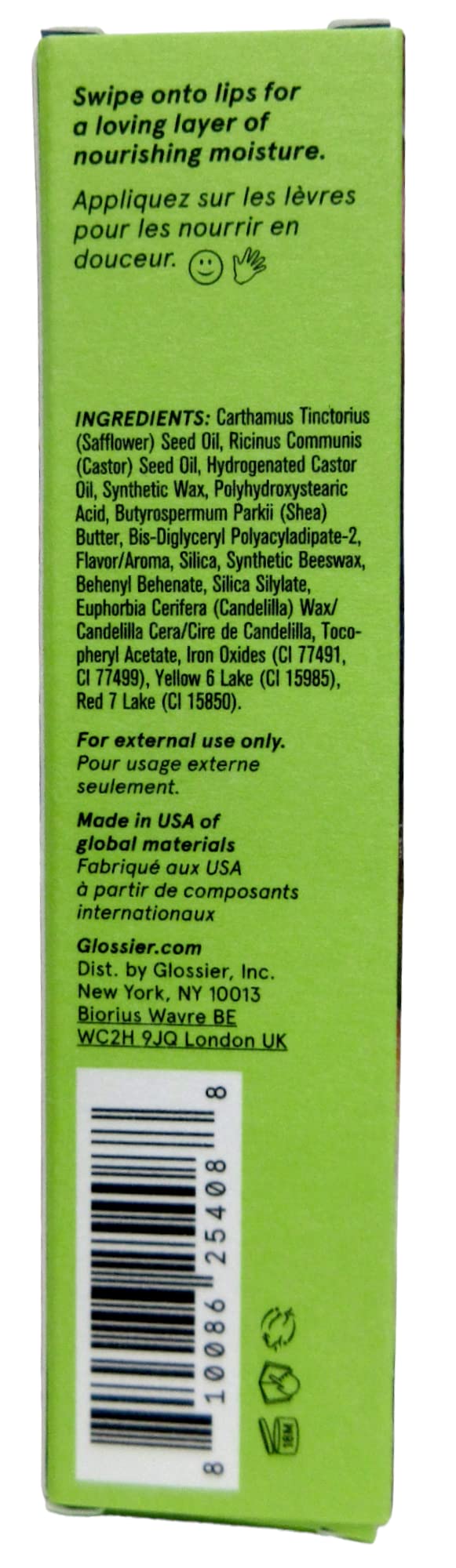 Texture riche du Balm Dotcom Wild Fig hydrate lèvres et peau.