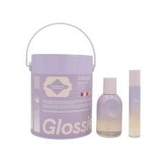 Glossier You Fleur bottle with thumbprint indent, ideal for a personal, gift-ready fragrance.
