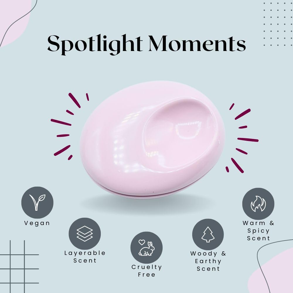 Glossier You Solid Perfume debossed G Logo detail signals brand identity.
